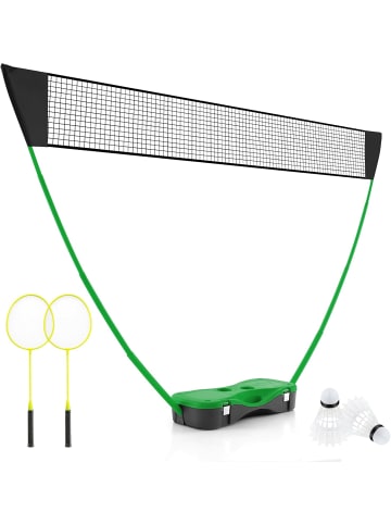 COSTWAY Badminton Netzständer in Grün