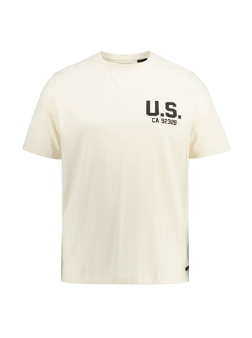 JP1880 Kurzarm T-Shirt in vanille