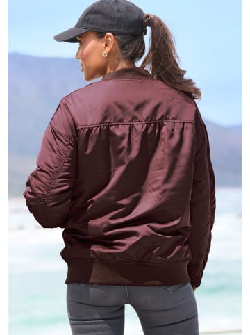 Buffalo Wendejacke in dunkelbraun-animal print