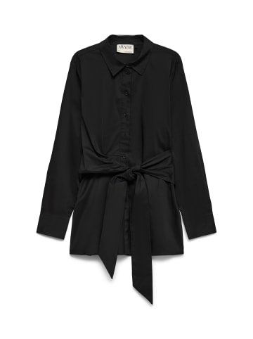 Vero Moda Popelin Hemd in Black