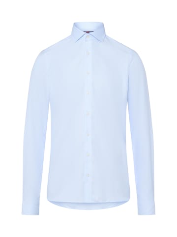 Finshley & Harding Hemd in hellblau weiß