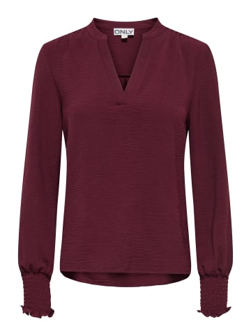 ONLY Bluse in Tawny Port
