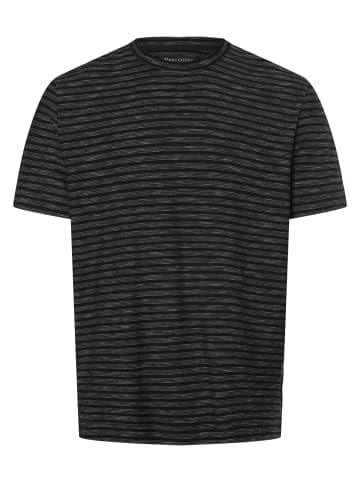 Marc O'Polo T-Shirt in marine weiß