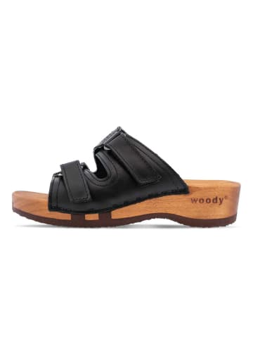 Woody Sandale in weiß