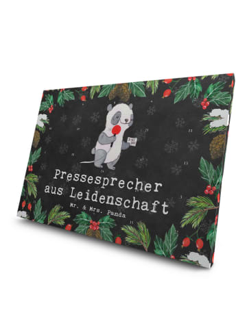 Mr. & Mrs. Panda Advents-Teekalender Pressesprecher Leidenschaft... in Kreidetafel