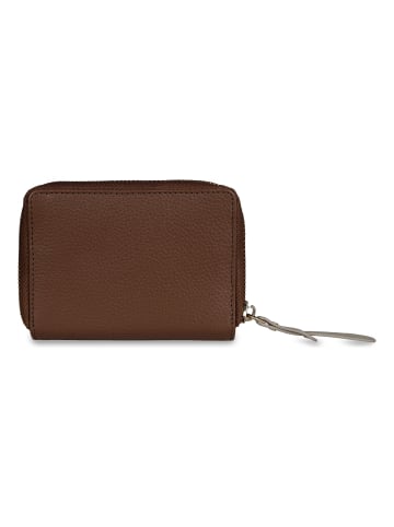 Bugatti Viola Geldbörse RFID Schutz Leder 12 cm cognac-grau