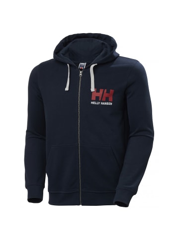 Helly Hansen M HH LOGO FULL ZIP HOODIE in Marine