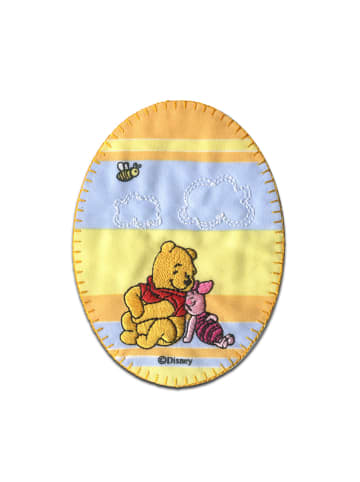 Disney Winnie Pooh Und Ferkel BieneApplikation Bügelbild inGelb