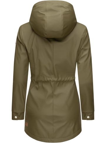 ragwear Regenmantel Monadis Rainy Intl. in Olive