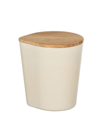 Wenko Aufbewahrungsbehälter BONDY, 0,75 L in Beige, (B) 10,5 x (H) 13 x (L) 10,5 cm