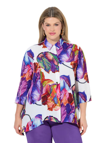 Ulla Popken Hemdbluse in ultraviolett