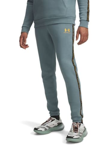 Under Armour Sweat Pant "Icon Fleece Taping Jogger" in Blau