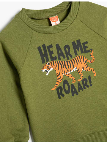 KOTON Sweatshirt in Grün