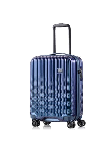 Pack Easy Flow 4 Rollen Kabinentrolley S 52 cm in moroccan blau