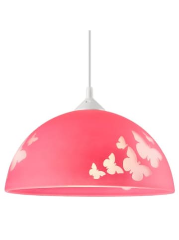 Licht-Erlebnisse Pendelleuchte Ø 30 cm in PinkPink