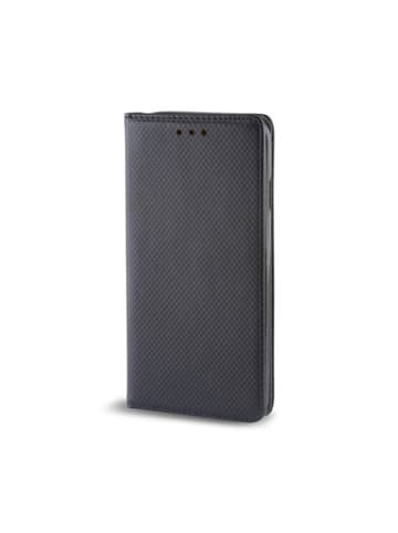 COFI 1453 Smart Magnet Case Handyhülle mit Kartenfach und Magnetverschluss in Schwarz
