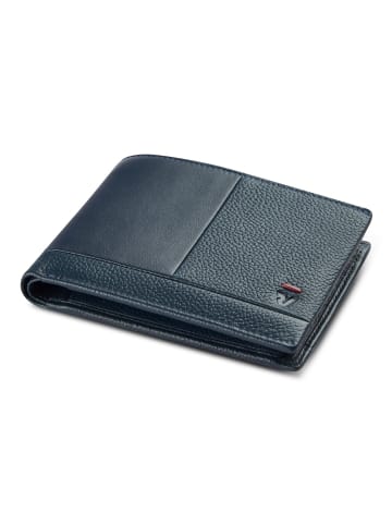 Roncato Trial DLX Geldbörse Leder 9.5 cm navy
