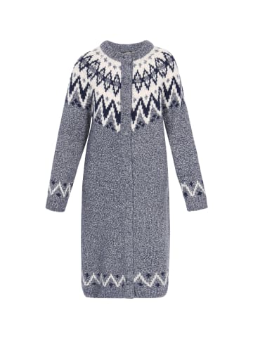 DreiMaster Vintage Women Cardigan in navy multicolor