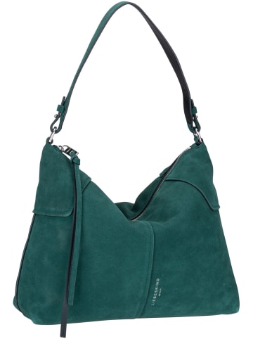 LIEBESKIND BERLIN Handtasche Mila Suede Hobo M in Mystic River