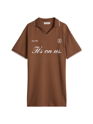 Marc O'Polo MOP Club '67 Football Trikot Dress in Mid Brown