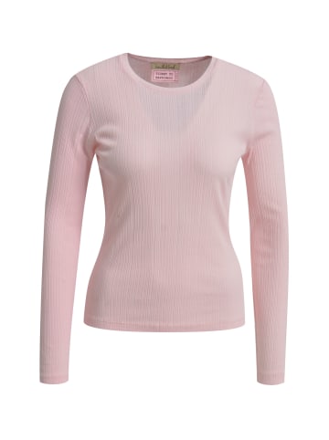 Smith&Soul Fitted Rib Longsleeve Rn in Powder Rose