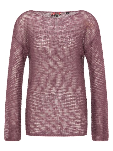 myMo ROCKS Damen Pullover in Vintage Lila