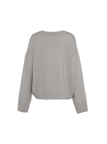 aleva Damen Sweater in HELLGRAU MELANGE