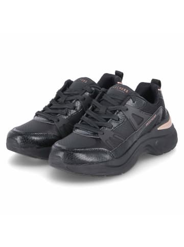 Skechers Low Sneaker FAYE in Schwarz