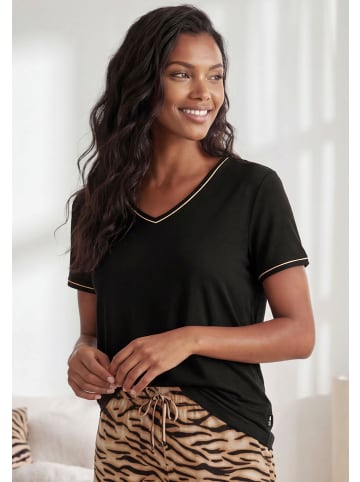 Buffalo Pyjamaoberteil in schwarz