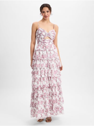 HEY KYLA Kleid in weiß altrosa - 0002