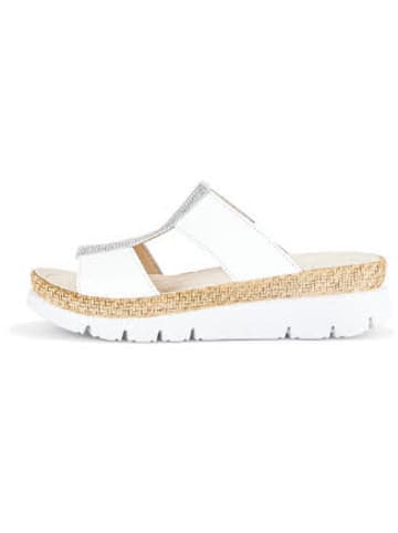 Gabor Fashion Pantolette in weiss