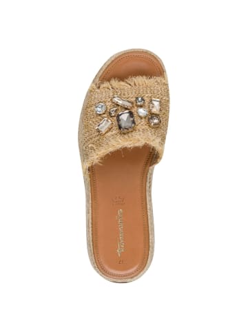 Tamaris Pantolette in beige