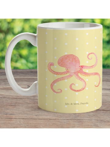 Mr. & Mrs. Panda Pott Tintenfisch ohne Spruch in Gelb Pastell