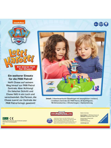 Ravensburger Aktionsspiel Paw Patrol: Lotti Karotti - Kinderspiel ab 4 Jahre Ab 4 Jahre in bunt