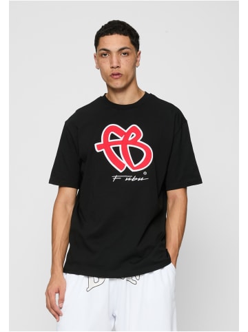 FUBU T-Shirts in black/red/white