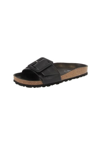 Verbenas Pantoletten Reiko Ecobrush in Schwarz