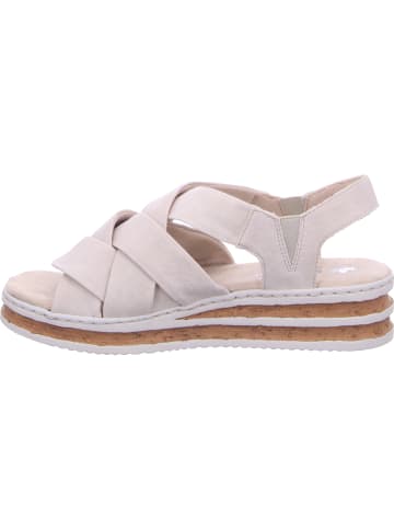 rieker Keilsandalette in beige