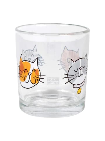 Blond Amsterdam Saftglas Katze in Bunt - 200 ml