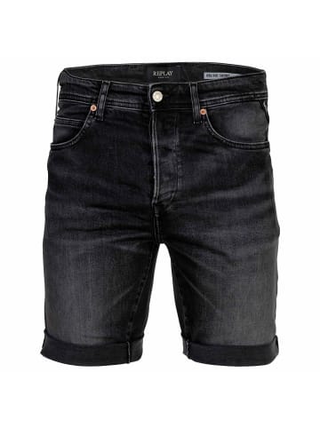 Replay Bermuda-Shorts in Dunkelgrau