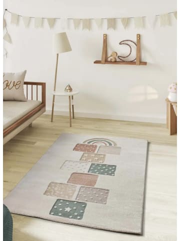 Atticgo Kinderteppich CLOWN in mehrfarbig