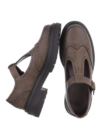 Ital-Design Pump in Hellbraun