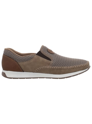 rieker Sportlicher Slipper in grau