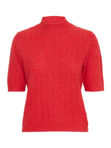 b. young Strickpullover BYMIFFA Regular fit in Poinsettia Melange