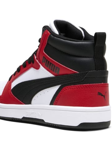 Puma Sneaker "Rebound V6 Mid Jr" in Weiß