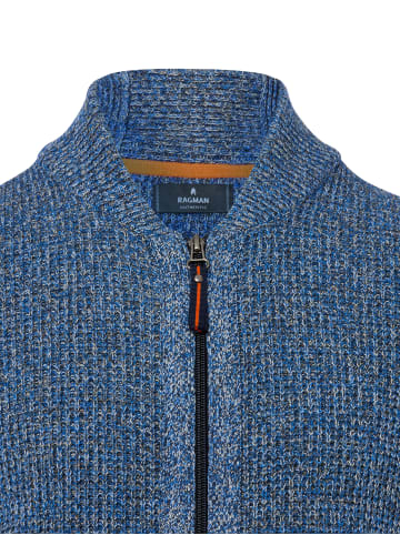 Ragman Jacke in blau - 0002