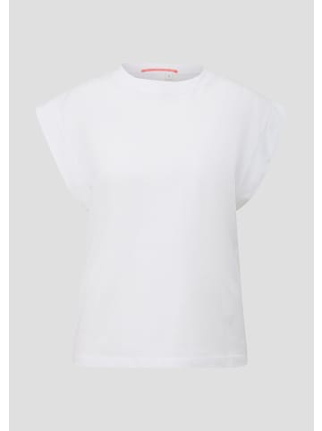 QS T-Shirt in 0100_weiß