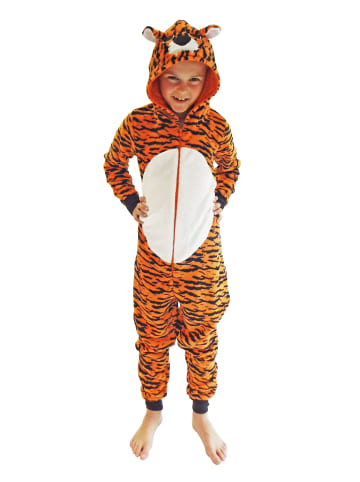 NORMANN Jumpsuit Overall Onesie Schlafanzug Tier - 50962 in Gelb