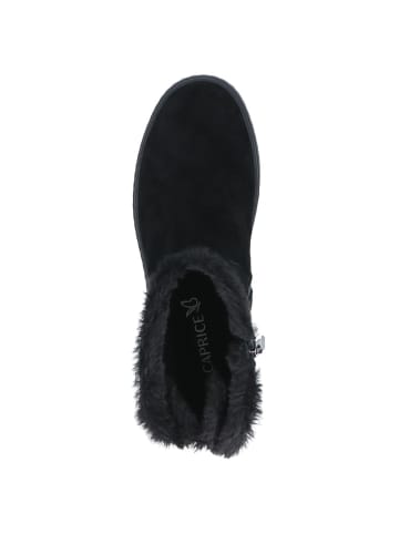 Caprice Stiefelette in BLACK SUEDE