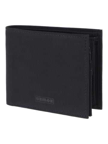 oxmox New Cryptan Geldbörse RFID Schutz 12 cm black