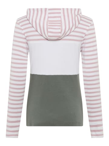 Kangaroos Kapuzenshirt in rosé/salbei